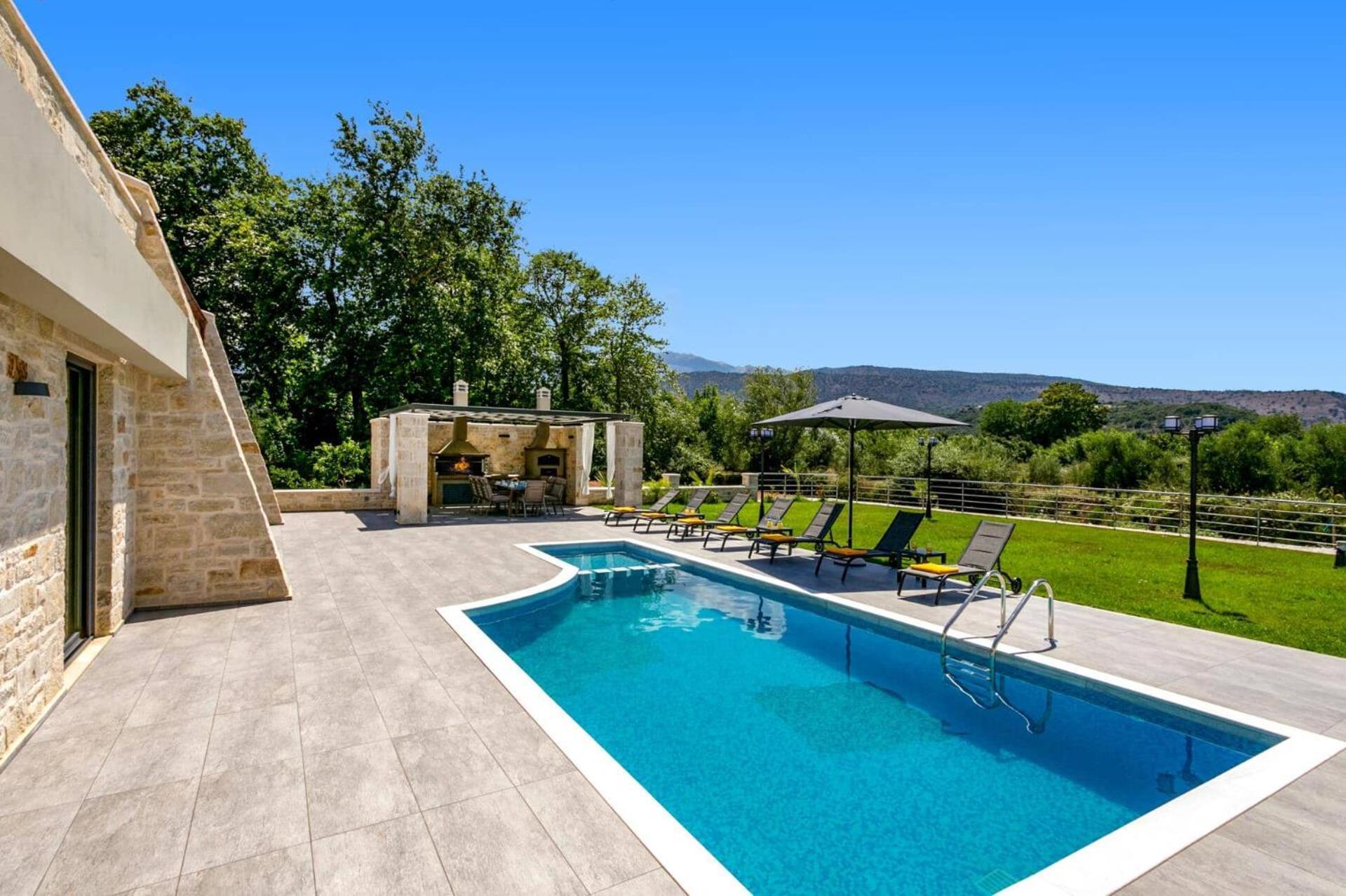 Villa Potami Angela By Villa Plus Stilos エクステリア 写真