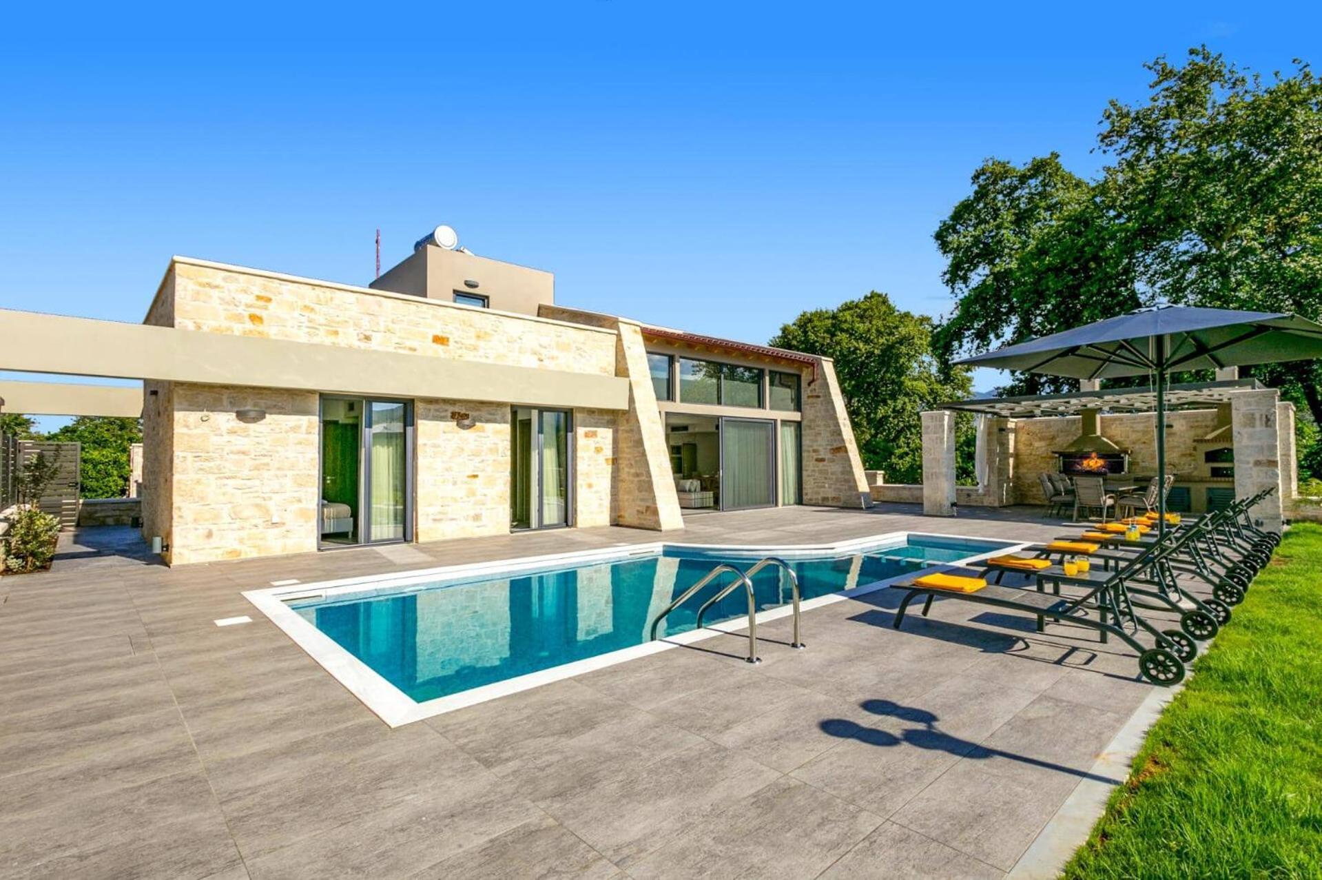 Villa Potami Angela By Villa Plus Stilos エクステリア 写真